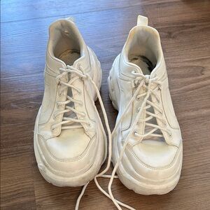 White Chunky Sneakers